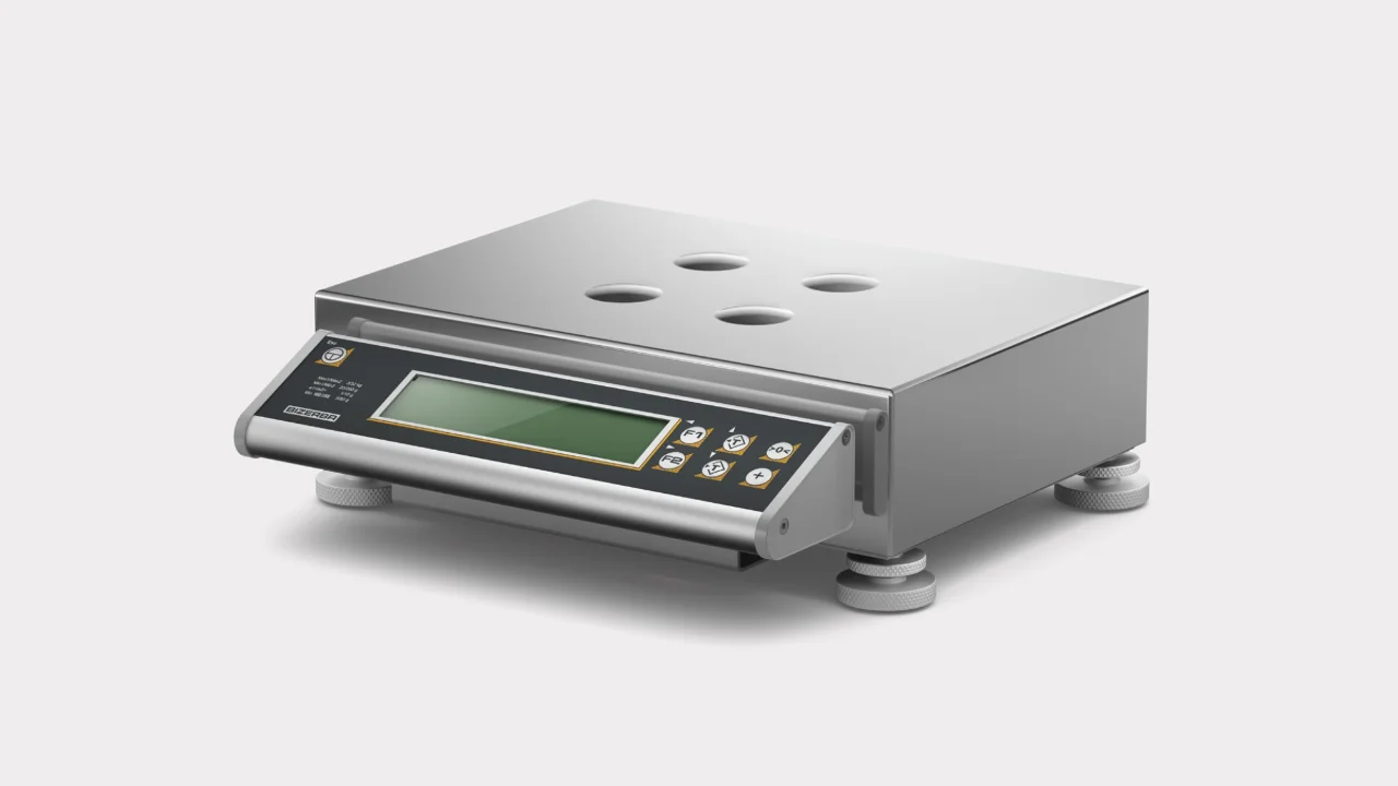 ITC-S2 scale for letters and parcels with double load cell system